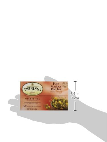 Twinings Tea Red African Rooibos Tea, 20 ct (Pack of 4) - Bloomnest