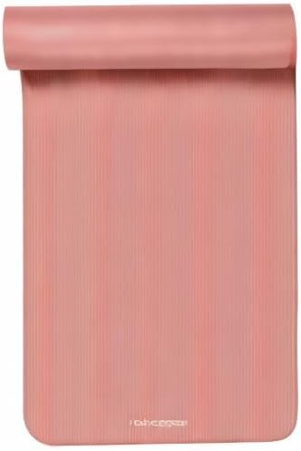 Retrospec Solana Yoga Mat 1/2" Thick w/Nylon Strap for Men & Women - Non Slip Exercise Mat for Yoga, Pilates, Stretching, Floor & Fitness Workouts - Bloomnest