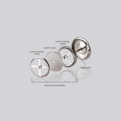 Rishi Tea Simple Brew Teapot - For 20oz Loose Tea Preparation, Built-in Strainer, Everyday Teaware, Easy to Clean, Borosilicate Glass, Enjoy Hot or Iced - 600ml - Bloomnest