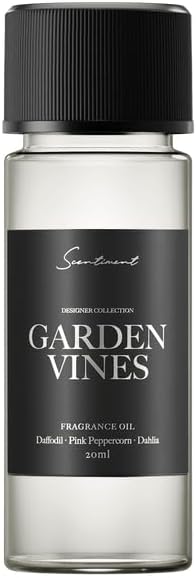 Scentiment Diffuser Oil - Garden Vines Designer Collection | Aromatherapy Home Fragrance | Luxurious Scent with Notes of Daffodil, Pink Peppercorn, Dahlia 20ml - Bloomnest