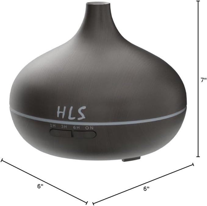 Aromatherapy Essential Oil Diffuser Set - 550ML Ultrasonic Humidifier for Large Rooms - Vaporizer and Aroma Diffuser for Home Bedroom - Bloomnest