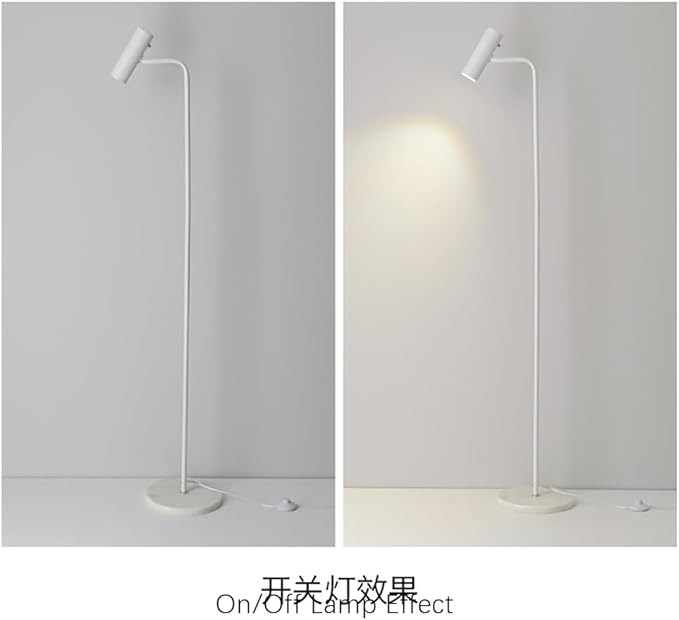 Nordic Floor Lamp Minimalism Modern Family Iiving Room Bedroom Creativity LED Decorative Standing Light (F) - Bloomnest