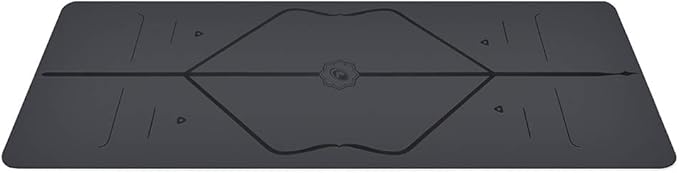 Liforme Travel Yoga mat – Patented Alignment System, Warrior-Like Grip, Non-Slip, Eco-Friendly, Ultra-Lightweight and Sweat Resistant, Made with Natural Rubber