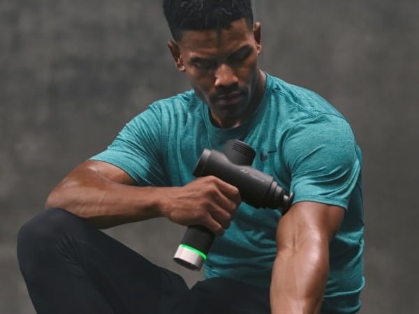 Hyperice Hypervolt 2 Pro - Featuring Quiet Glide Technology - Handheld Percussion Massage Gun - 5 Speeds, 5 Interchangeable Heads - Helps Relieve Sore Muscles and Stiffness FSA-HSA - Bloomnest