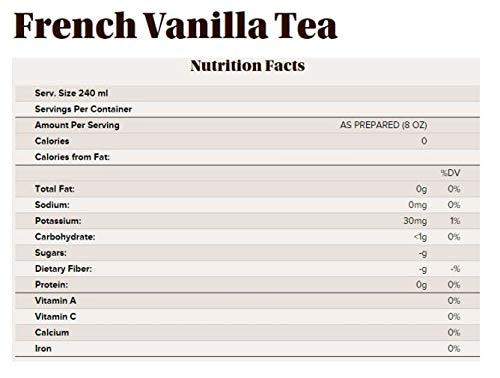 Bigelow French Vanilla Tea 28-Count Box (Pack of 1) Premium Black Tea Flavored with Vanilla Antioxidant-Rich Gluten-Free Full-Caffeine Tea - Bloomnest