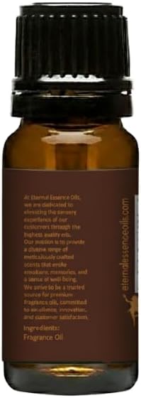 Eternal Essence Oils Cuban Tobacco 10ml Fragrance Oil – Warm Spice, Creamy Vanilla, Smoky Patchouli & Amber Woods – Masculine, Bold, Aromatic Scent EternalEssenceOils