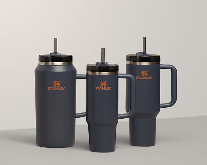 STANLEY Quencher H2.0 Tumbler with Handle and Straw 40 oz | Flowstate 3-Position Lid | Cup Holder Compatible for Travel | Insulated Stainless Steel Cup | BPA-Free | Twilight - Bloomnest