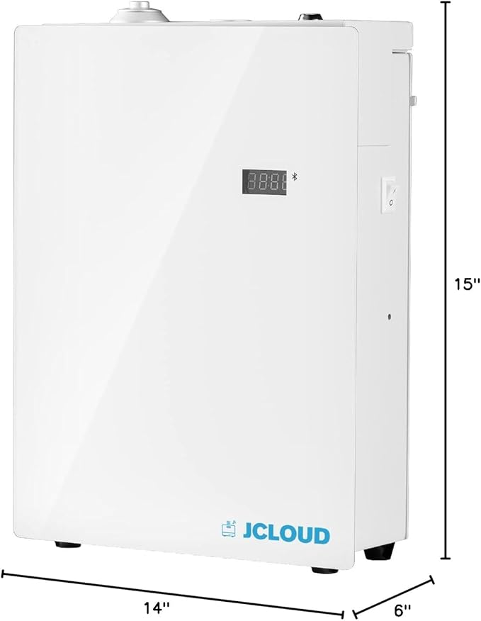 JCLOUD Smart Scent Air Machine Pro for Home, HVAC Scent Diffuser for Essential Oils 500ML with Cold Air Technology, Waterless Aromatherapy Diffuser Cover Up to 4500 Sq.Ft, White - Bloomnest