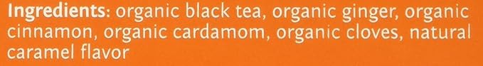 Steep by Bigelow Organic Chai 20 Count Organic Caffeinated Individual Black Tea Bags, for Hot Tea or Iced Tea, Drink Plain or Sweetened with Honey or Sugar - Bloomnest