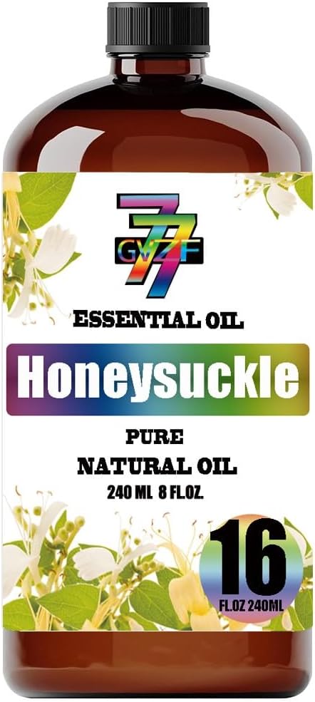 Honeysuckle Essential Oil (16 oz / 480 ml) – Honeysuckle Oils for diffusers, humidifiers, Home Baths, Cleaning Products, Yoga, DIY Soaps and DIY Scented Candles - Bloomnest
