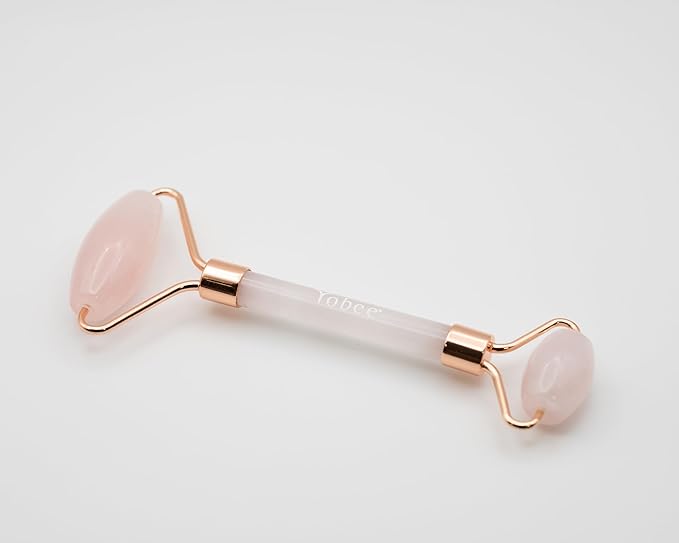 Yobee Face Roller Massager, Rose Quartz, Gua Sha Anti Aging Wrinkles Puffiness Acupressure Facial Skin Care Gift for Women - Bloomnest