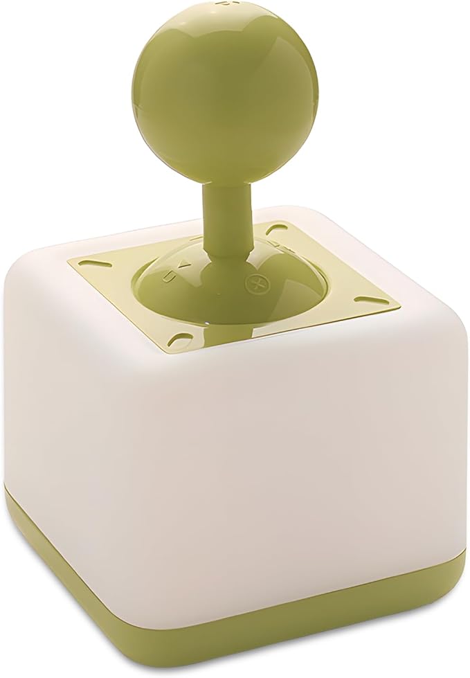 Night Light Lamp Rocker Night Light, 2-Speed Timer Bedside Night Lamp Rechargeable USB Lamp Side Table Light Night Rising Lamp LED Companion Light (Rocker Green) - Bloomnest