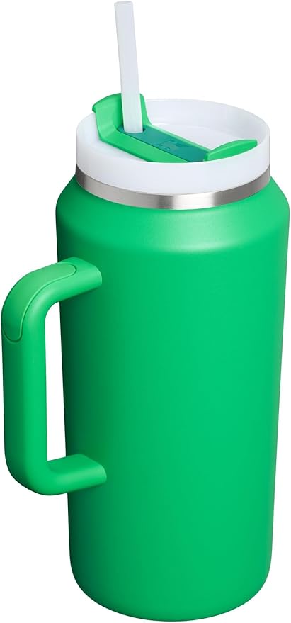 STANLEY Quencher H2.0 Tumbler with Handle & Straw 64 oz | Flowstate 3-Position Lid | Large Capacity for Travel & Sports | Insulated Stainless Steel Cup | BPA-Free | Meadow - Bloomnest
