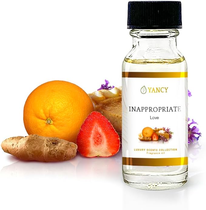 YANCY Inappropriate Luxury Collection Fragrance Oil (16 oz), Exotic Wood and Spice Aroma, Captivating Scent for Diffusers, Oil Burners & Aroma Lamps, Adds Bold Elegance to Social Spaces YancySpa