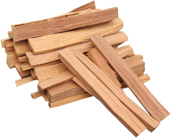 Sandalwood Sticks Incense Wood Smudge Sandal Powder-Bag Incense Sandalwood Wood Fragrant Palo Santo Stick Burning Strips for Fragrance Home Relaxation and Meditation Abaodam