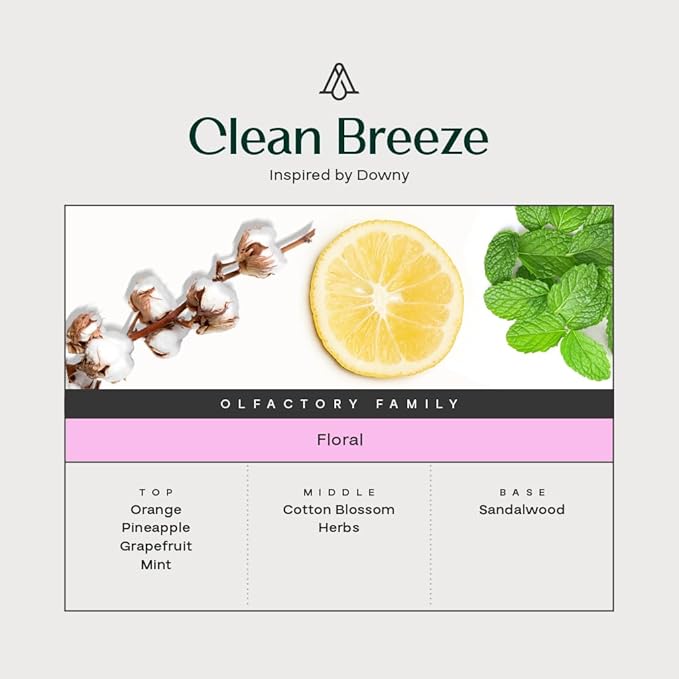 AromaPlan The 3 Bestsellers Clean Collection: Clean House, Clean Laundry and Clean Breeze -Gift Set-Luxury Aroma & Hotel Fragrance Diffuser Oil-USA Made (3 Pack/ 1.7 fl.oz (50 ml) / Bottle - Bloomnest