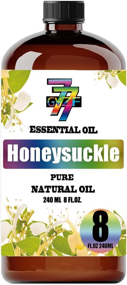 Honeysuckle Essential Oil (8 oz / 240 ml) – Honeysuckle Oils for diffusers, humidifiers, Home Baths, Cleaning Products, Yoga, DIY Soaps and DIY Scented Candles - Bloomnest