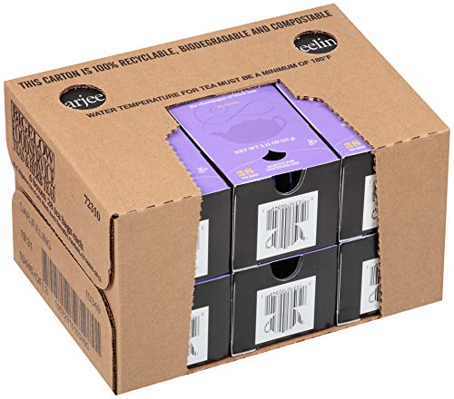 Bigelow Darjeeling Blend Tea 28-Count Boxes (Pack of 6) Full Caffeine Premium Black Tea Bold and Antioxidant-Rich Full Caffeine Black Tea in Foil-Wrapped Bags - Bloomnest