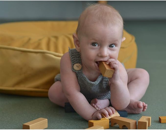 Round Floor Pillow Cover Velvet Throw Seating Pouf Yoga Meditation Cushion Plush Case Reading Room Decor Cover Only (25.6IN, Yellow)