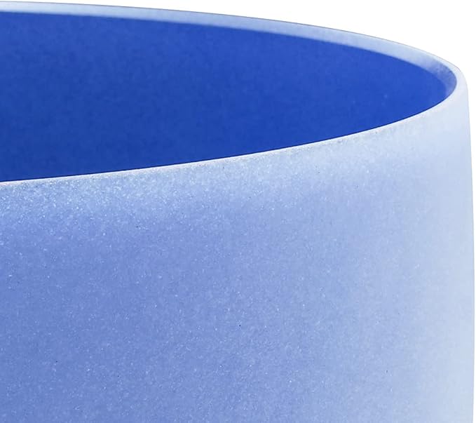 FMTY 10inch Crystal Singing Bowl Indigo A Note 3rd Eye charka with soft carrying case and Singing Mindfulness, Yoga, Spiritual and Body Healing and Energy Cleansing - Bloomnest