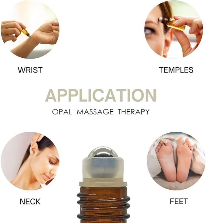 Premium Essential Oil Roll On Opal Massage Therapy (Tea Tree) - Bloomnest