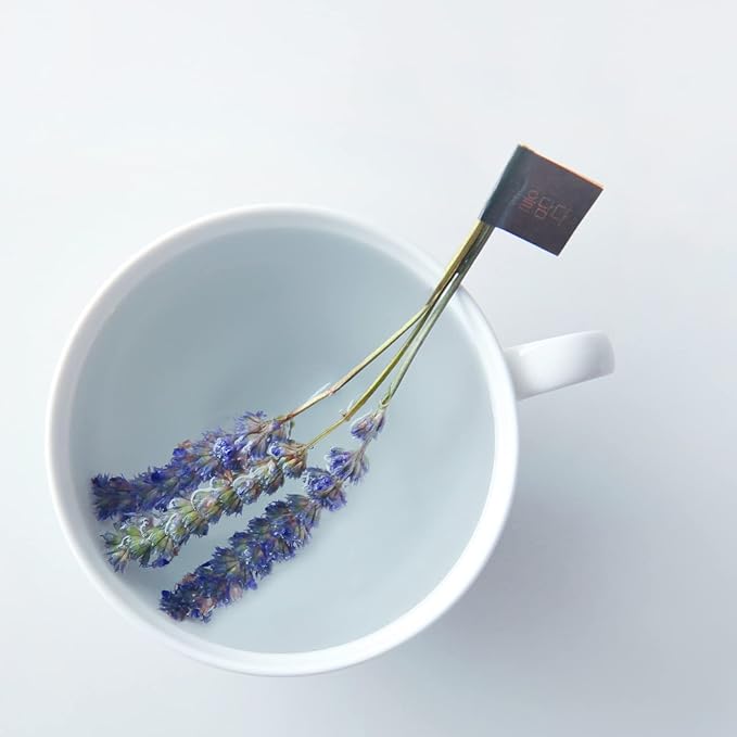 KKOKDAM Fancy Tea Gift Set – Korean Mint Blooming Flowers from South Korea - 5 Premium Flower Tea Sticks, Perfect as Unique Gifts or Gifts for Women - Bloomnest
