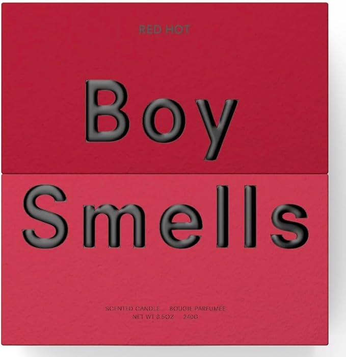 Boy Smells - Ash Scented Candles for Men and Women - 8.5 oz - Soy, Coconut Wax Candle Blend - Aromatic Candles for Home with Black Charcoal, Rare Woods and Clove - 50-Hour Burn - Cotton Wick - Bloomnest