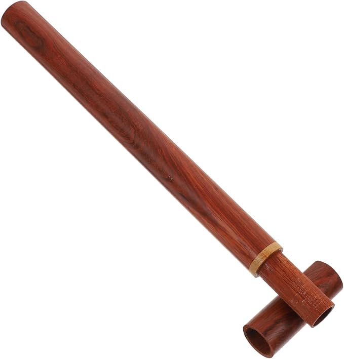 Healifty Incense Holder Vintage Rosewood Incense Tube Stick Burner Kitchen Tea Tube Coffee Storage Canisters Jar Buddhist Supply Aromatherapy Case Dark Red - Bloomnest