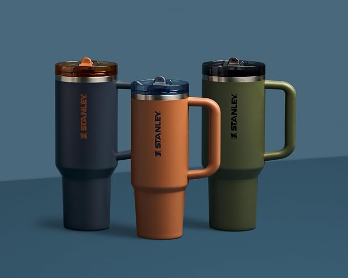 STANLEY Quencher ProTour Flip Straw Tumbler with Leakproof Lid | Built-In Straw & Handle | Cupholder Compatible for Travel | Insulated Stainless Steel Cup | BPA-Free