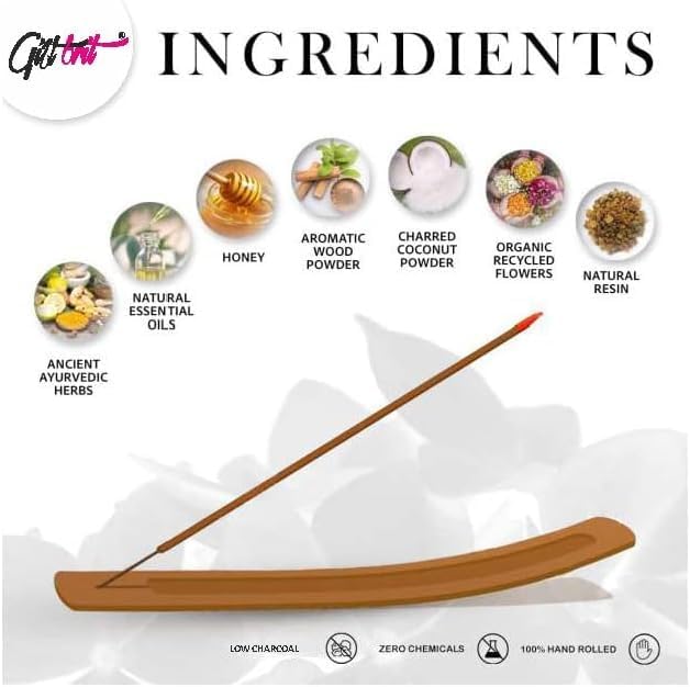 Satya Nag Champa 200 gram Incense Sticks for Positivity, Meditation, Relaxation, Yoga, Healing by Giftbrit