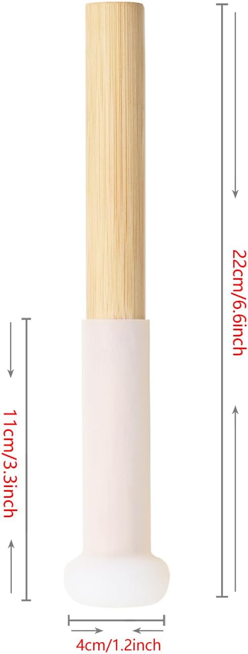 CVNC Crystal Singing Bowls Mallet Sound Bowl Healing Bowl Striker Mallet for Playing Crystal Meditation Yoga or Sound Baths