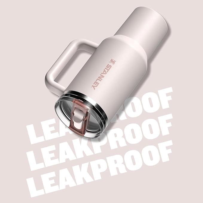 STANLEY Quencher ProTour Flip Straw Tumbler with Leakproof Lid | Built-In Straw & Handle | Cupholder Compatible for Travel | Insulated Stainless Steel Cup | BPA-Free