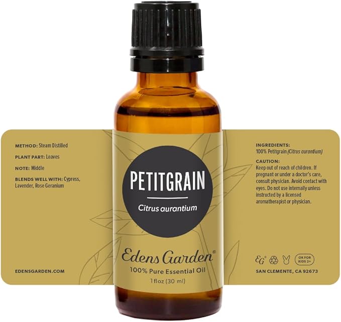 Edens Garden Petitgrain Essential Oil- 100% Pure Premium Grade, Undiluted, Natural, Therapeutic, Aromatherapy, The Best for Diffuser, Skin, Face, Humidifiers 30 ml (1 fl oz) - Bloomnest