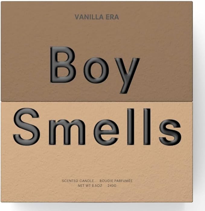 Boy Smells - Vanilla Era Scented Candles for Men and Women - 27 oz - Soy, Coconut Wax Candle Blend - Aromatic Candles for Home with Black Amber, Coffee, Incense - 100-Hour Burn - Cotton Wick - Bloomnest