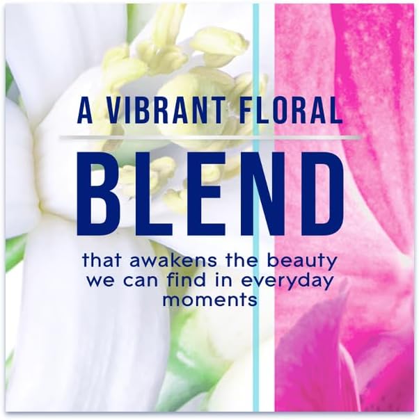 Glade Candle Orchid & Neroli, Fresh Collection, Fragrance Candle Infused with Essential Oils, Air Freshener Candle, 3-Wick Candle, 6.8 Oz, 3 Count - Bloomnest