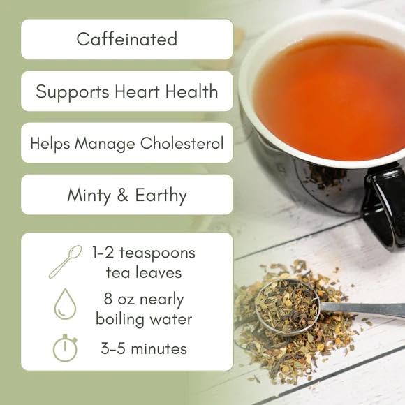 Organic Cholesterol Control Tea | Full Leaf Tea Co. - Bloomnest