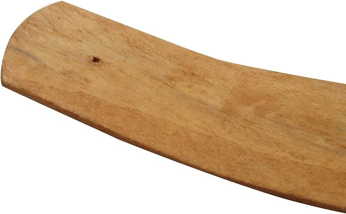 TRENDBOX 100pcs Handmade Plain Wood Wooden Incense Stick Holder Burner Ash Catcher Natural Design Buddhist - Bloomnest