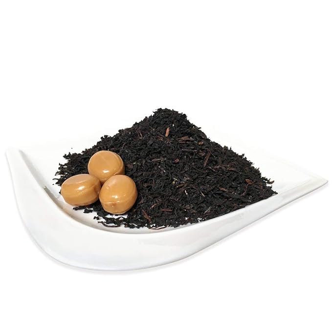 Organic Positively Tea Company, Butterscotch Black Tea, Loose Leaf, 16 Ounce - Bloomnest
