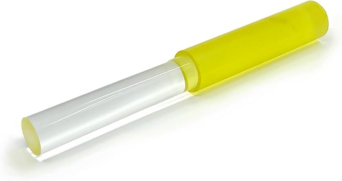 Acrylic Strikers - Small - Select Your Favorite Color Accessory To Match With Your Singing Bowl - Illuminating Wavelength For Sound Baths and Performances - Yellow Color - Bloomnest