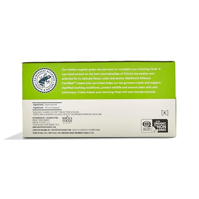 365 by Whole Foods Market, Organic Green Tea, 70 CT - Bloomnest