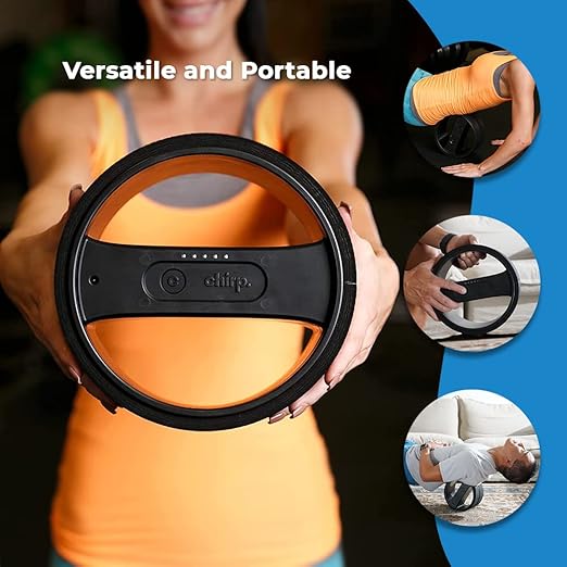 Chirp Wellness Duo: Upper Back Posture Corrector & Vibrating Foam Roller for Pain Relief, Spinal Alignment, and Deep Tissue Therapy - Black - Bloomnest