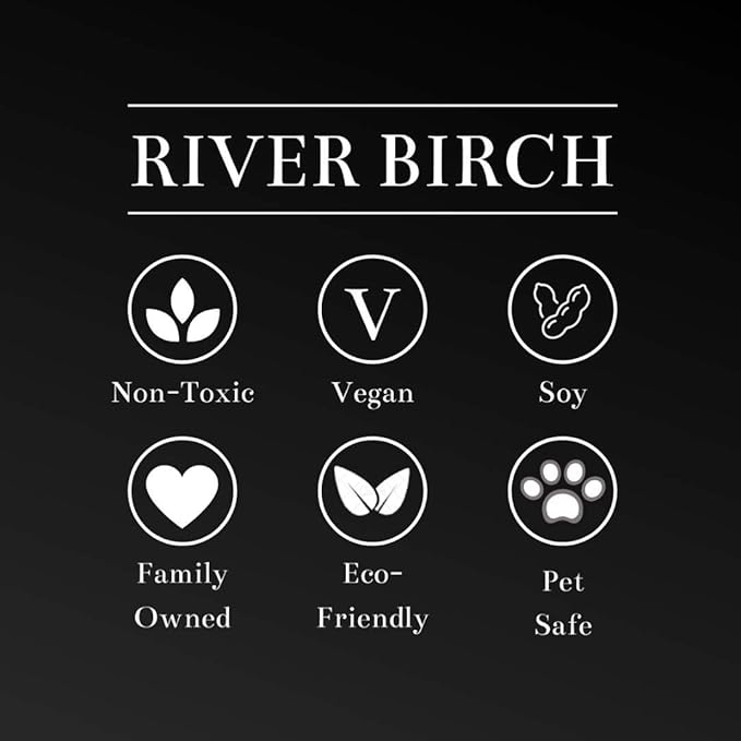 River Birch Candles Nag Champa Scented Candle | Premium, All-Natural, Non-Toxic, Soy Candles | 8 oz. Black Matte Tin Travel Candle | Cozy Relaxing Gifts for Home - Bloomnest