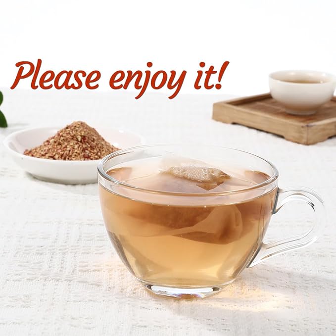 Premium 60 Hawthorn Berry Tea Bags, Made with 100% Natural Hawthorn Berries, Aid Digestion & Provide Antioxidants, No Additives & Caffeine Free. - Bloomnest