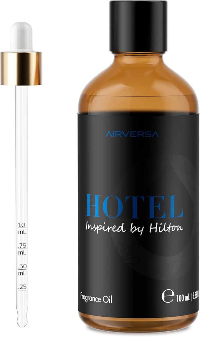 Airversa Diffuser Oil, Fragrance Oil, Inspired by Hilton Hotel 3.38 Fl Oz | 100 mL - Bloomnest