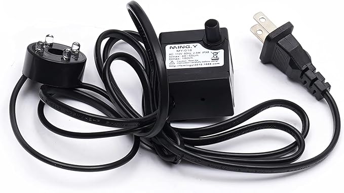 Water Fountains Indoor Tabletop Fountains, Rock Fountain Indoor Waterfall Fountain, Tabletop Decor, Desktop Fountain (Style 9)