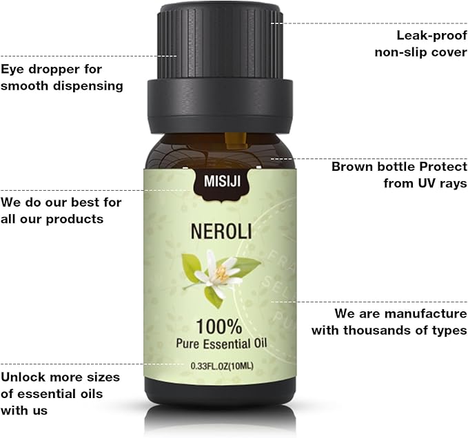 Essential Oils Set-Essential Oils for Diffuser for Home,Diffuser Oils Scents for Aromatherapy,Laundry,Candle&Soap Making,Humidifiers 6 X 10ML - Bloomnest