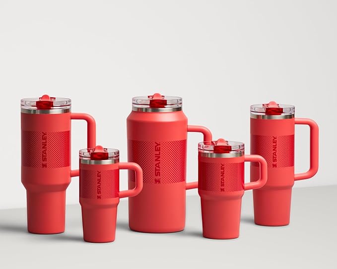 STANLEY Quencher ProTour Flip Straw Tumbler with Leakproof Lid | Built-In Straw & Handle | Cupholder Compatible for Travel | Insulated Stainless Steel Cup | BPA-Free