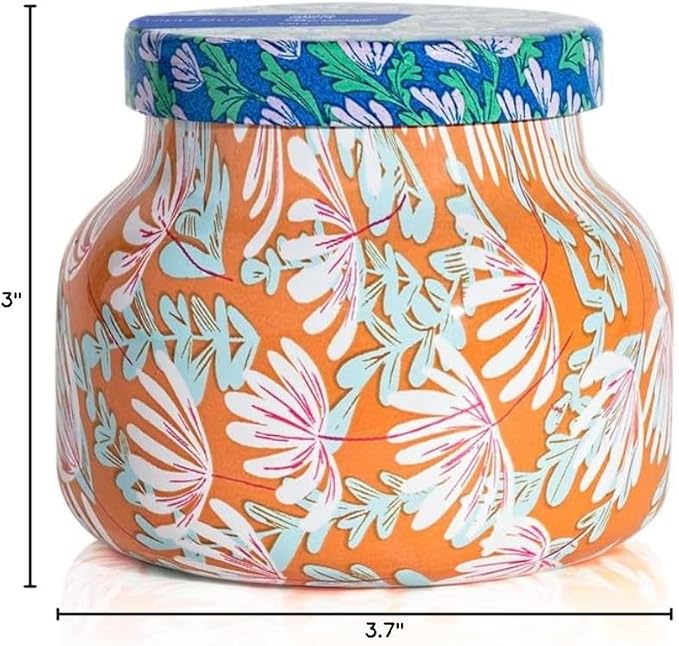 Capri Blue Scented Candles - Pattern Play Glass Jar Candles - Long Lasting Soy Wax Blend - Luxury Home Decor - Notes of Vanilla, Bergamot, & Sandalwood - Gifts for Women (Havana Vanilla, 8 oz) - Bloomnest