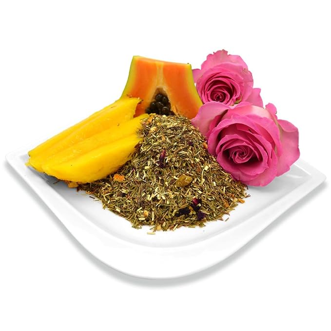 Organic Positively Tea Company, Island Breeze Rooibos Tea, Loose Leaf, 4 Ounce - Bloomnest