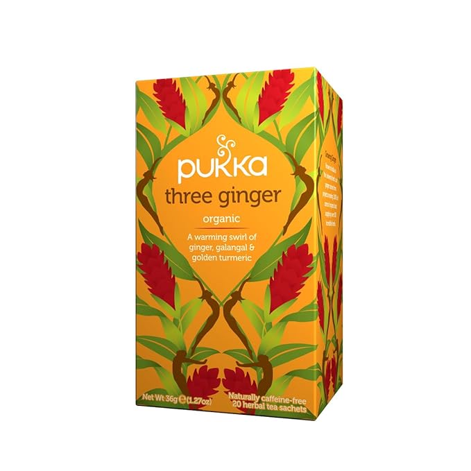 Pukka Tea Bags, Organic (Elderberry + Echinacea, Matcha Green,Chamomile Vanilla & Manuka Honey, & Three Ginger) (1ea) (Variety Pack) - Bloomnest